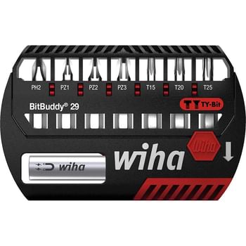 Wiha 8 Piece Bit Buddy Screwdriver Bit Set