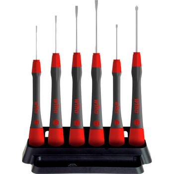 Wiha Picofinish 7 Piece Slotted and Phillips Precision Screwdriver Set