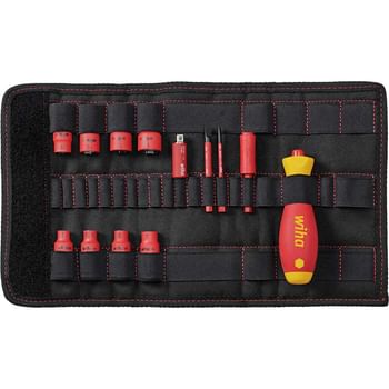 Wiha Slimvario 13 Piece VDE Insulated Screwdriver and Nut Driver Set