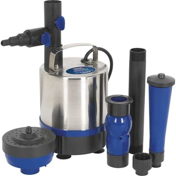 Sealey WPP3000S Stainless Steel Submersible Pond Water Pump