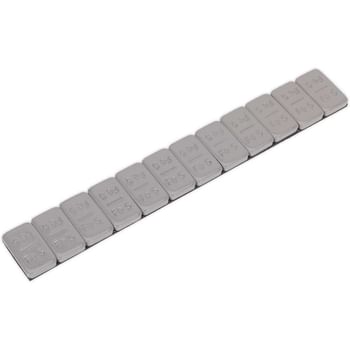 Sealey 5G Adhesive Zinc Plated Plastic Coated Wheel Weight Strips