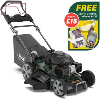 Webb Classic WER510ES Self Propelled Petrol Rotary Lawnmower 510mm