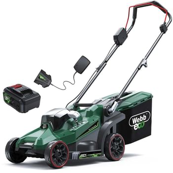 Webb WEV20LM33 20v Cordless Brushless Rotary Lawnmower 330mm