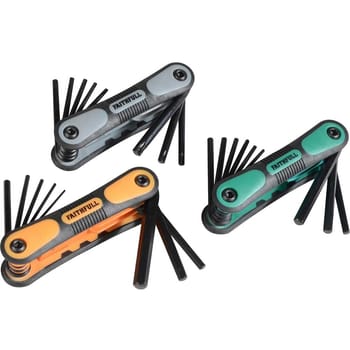 Faithfull 3 Piece Hexagonal Allen Key Set