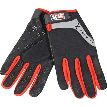 Scan Work Gloves With Touch Screen Fingers