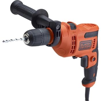 Black and Decker BEH200TB Hammer Drill and 8 Piece Drill Bit Set