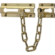 Yale P1037 Door Chain Brass Finish
