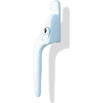 Yale Left Offset Locking Pvcu Window Handle