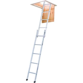 Werner SPACEMAKER 2 Section Sliding Loft Ladder