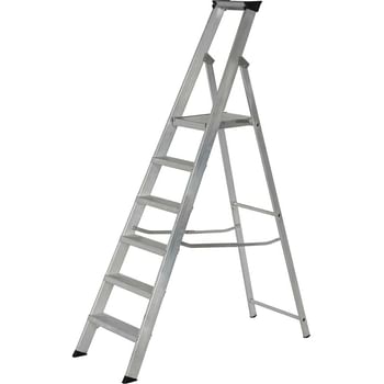 Werner INDUSTRIAL Aluminium Platform Step Ladder