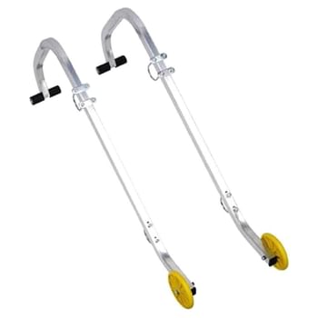 Werner Ladder Roof Hook and Wheel Kit