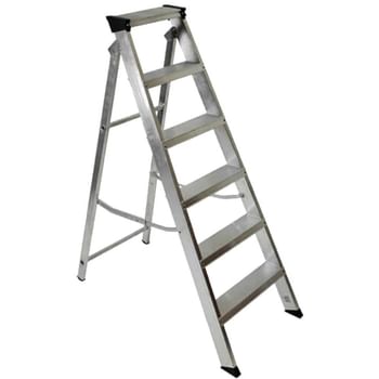 Werner BUILDERS Aluminium Step Ladder