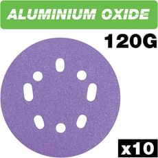 Trend Aluminium Oxide Random Orbital Sanding Disc 125mm Trend Aluminium Oxide Random Orbital Sanding Disc 125mm