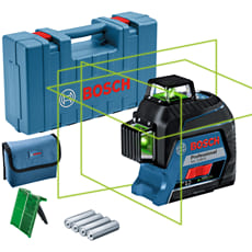 Bosch GLL 3-80 G Cordless Green Line Laser Level