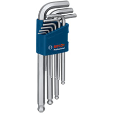 Bosch Professional 9 Piece Allen Keys Set