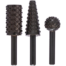 Bosch 3 Piece Rasp Drill Bit Set