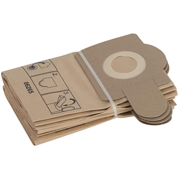 Bosch Paper Filter Bags for PAS 11-21, 12-17 and 12-27F