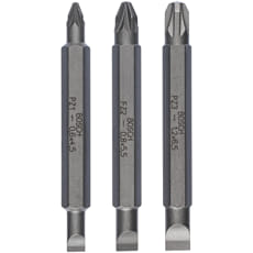Bosch 3 Piece Double Ended Screwdriver Bit Set