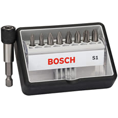 Bosch 9 Piece S Extra Hard Screwdriver Bit Set