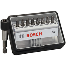 Bosch 9 Piece S Extra Hard Screwdriver Bit Set