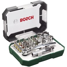 Bosch 26 Piece Screwdriver Bit and Ratchet Set