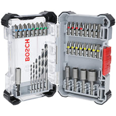 Bosch 35 Piece Extra Hard Metal HSS Drill and Screwdriver Bit Set