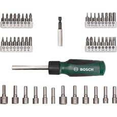 Bosch 46 Piece Ratchet Screwdriver Bit and Socket Set