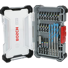 Bosch PRO 20 Piece Impact Multiconstruction Drill and Screwdriver Bit Set