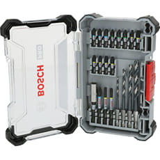 Bosch PRO 20 Piece Impact HSS Drill and Screwdriver Bit Set