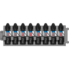 Bosch PRO 8 Piece Impact Control Phillips PH2 Screwdriver Bit Set