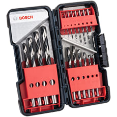 Bosch 18 Piece PointTeq HSS Drill Bit Set