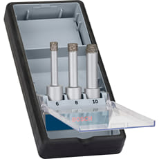 Bosch PRO 3 Piece Dry Diamond Drill Bit Set
