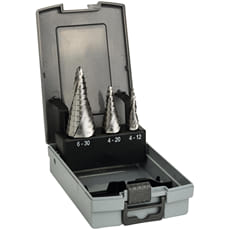 Bosch 3 Piece HSS Step Drill Bit Set