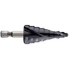 Bosch Hex Shank HSS-TiN Step Drill Bit