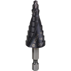 Bosch Hex Shank HSS-AlTiN Step Drill Bit