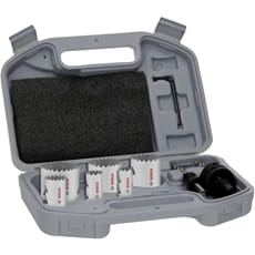 Bosch 6 Piece Multi Material Threaded Hole Saw Set