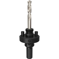 Bosch 11mm Shank Arbor and Pilot Drill for 32mm - 210mm Hole Saws