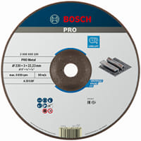 Bosch PRO A30S BF Depressed Centre Metal Cutting Disc Bosch PRO A30S BF Depressed Centre Metal Cutting Disc