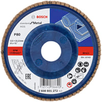 Bosch X431 Metal Flap Disc 