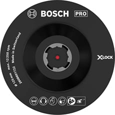 Bosch PRO X Lock Hook and Loop Backing Pad