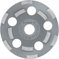 Bosch PRO Abrasive Diamond Grinding Head 125mm