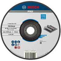 Bosch PRO Depressed Centre Metal Cutting Disc Bosch PRO Depressed Centre Metal Cutting Disc