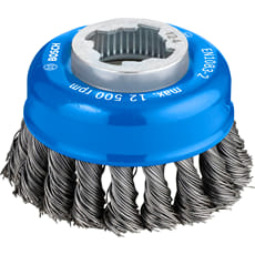 Bosch PRO X Lock Steel Wire Cup Brush 0.5mm