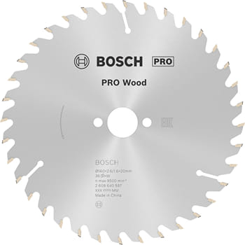 Bosch PRO Optiline Wood Cutting Saw Blade