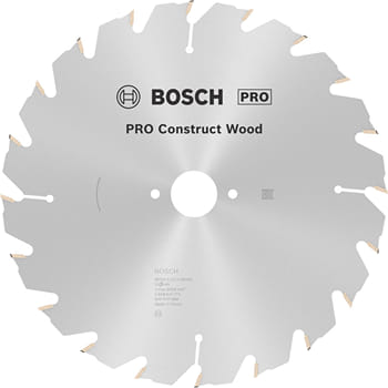 Bosch PRO Construct Nail Proof Wood Cutting Table Saw Blade