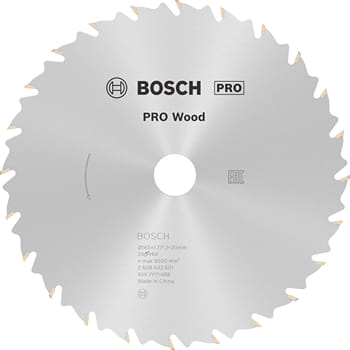Bosch PRO Speedline Wood Cutting Saw Blade