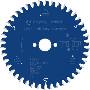 Bosch EXPERT High Pressure Laminate Cutting Saw Blade