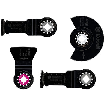 Bosch 4 Piece Starlock Oscillating Multi Tool Flooring Blade Set