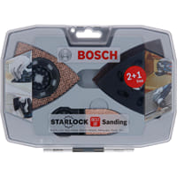 Bosch 3 Piece Universal Starlock Oscillating Multi Tool Sanding Set Bosch 3 Piece Universal Starlock Oscillating Multi Tool Sanding Set