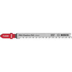 Bosch PRO T102H Plastics PVC Clean Cutting Jigsaw Blade